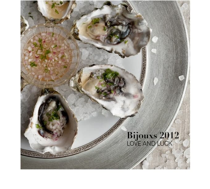 Oysters with Champagne PAINT+PLATE Bijouxs Little Jewels