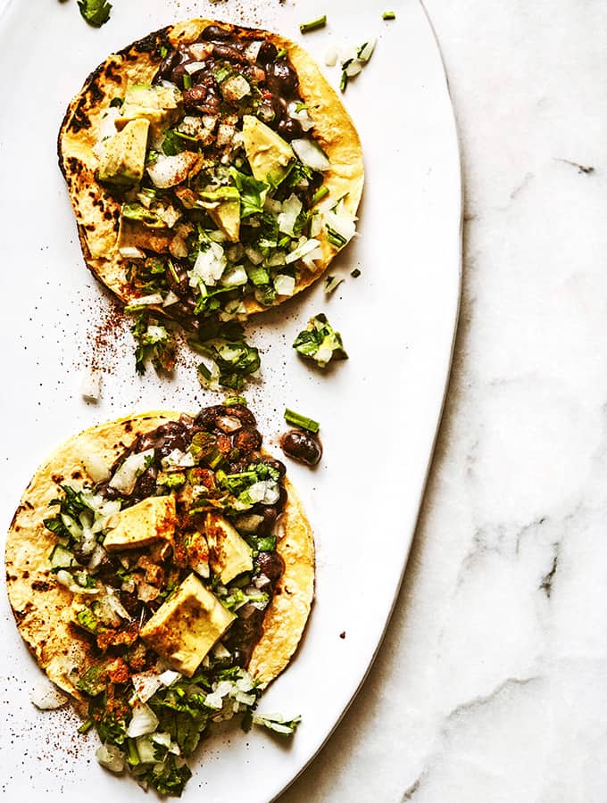 Healthy Black Bean Tacos Bijouxs Little Jewels from the Kitchen