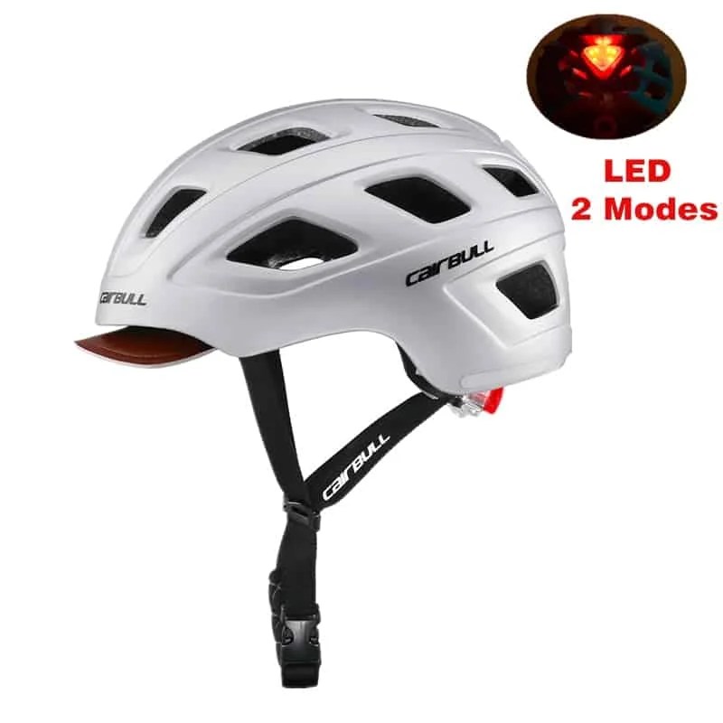 Bicycle Helmet With LED Light Bike Accessories World