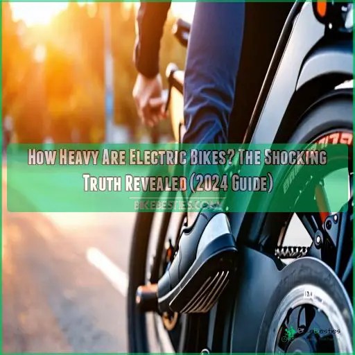 How Heavy Are Electric Bikes? The Shocking Truth Revealed (2024 Guide)(04)