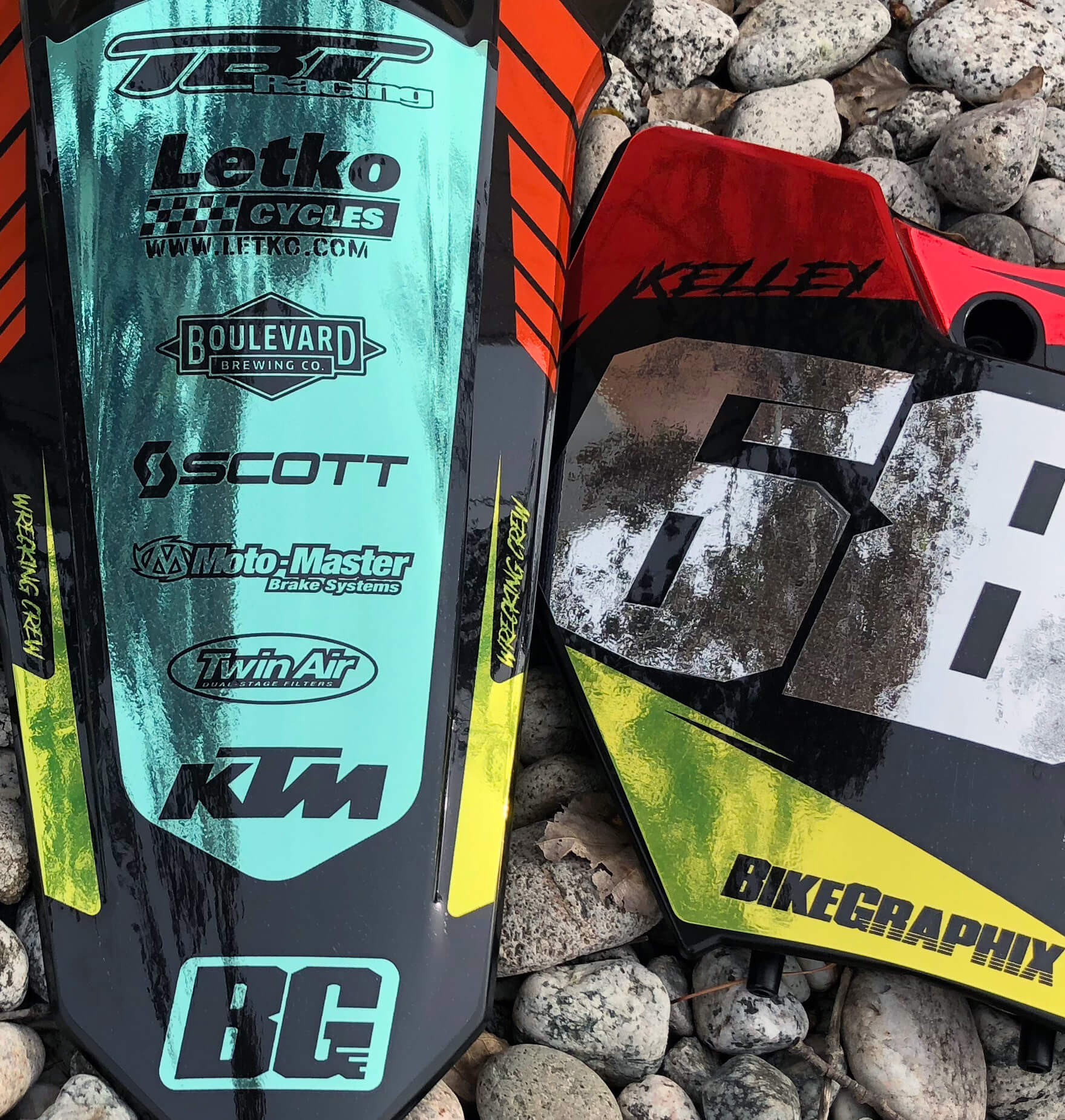 Custom Motocross Graphics and Dirt Bike Graphics BikeGraphix