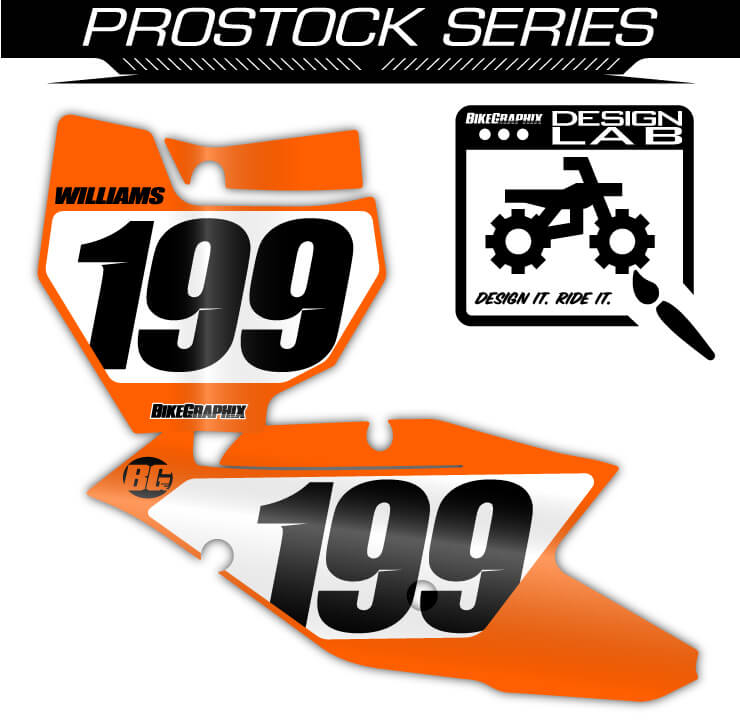 KTM Number Plate Graphics