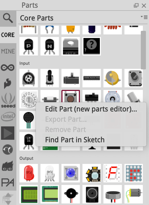Create parts in fritzing museumprof