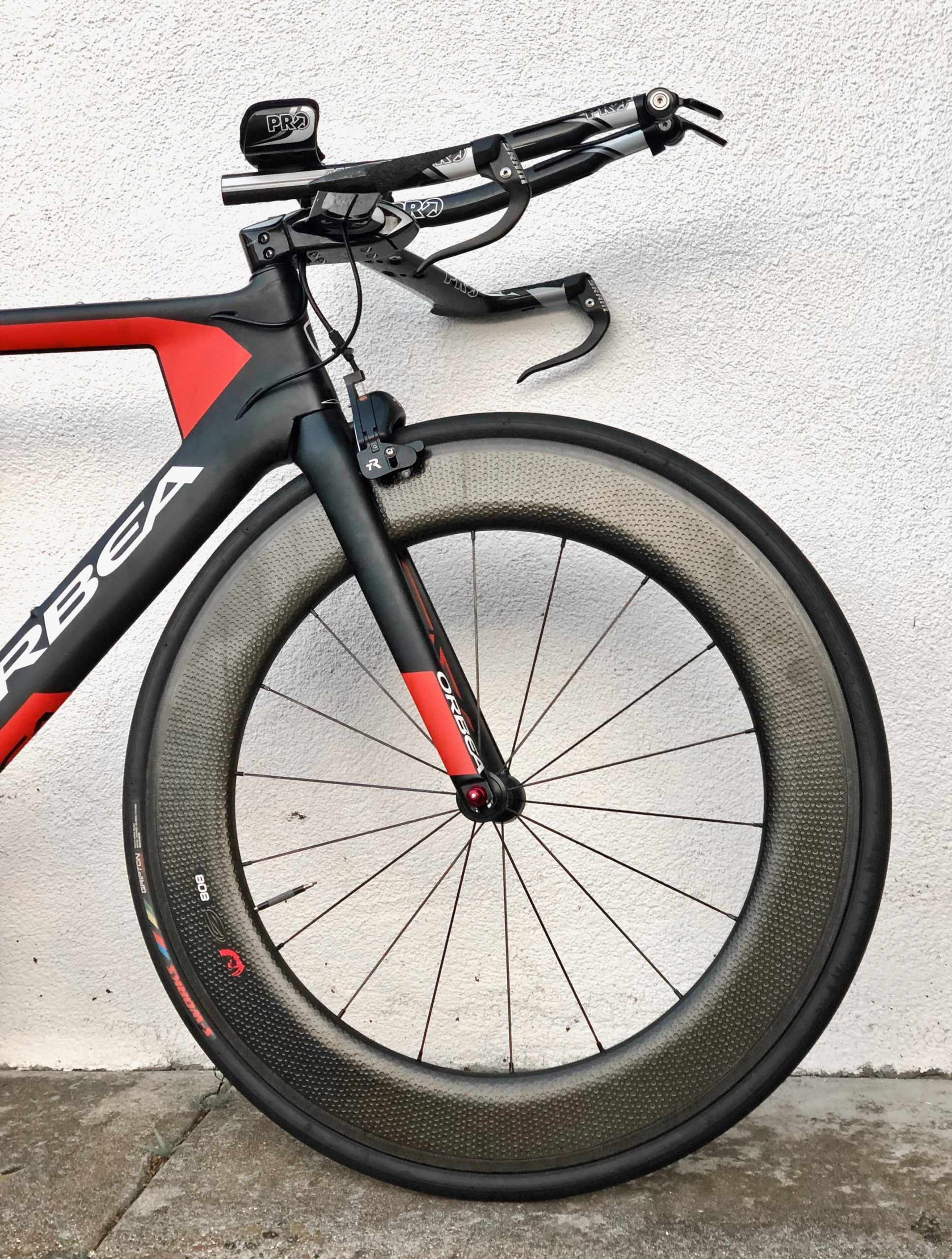 Orbea Ordu Triathlon Tri Frameset Nearly New Frame, Fork, Seatpost