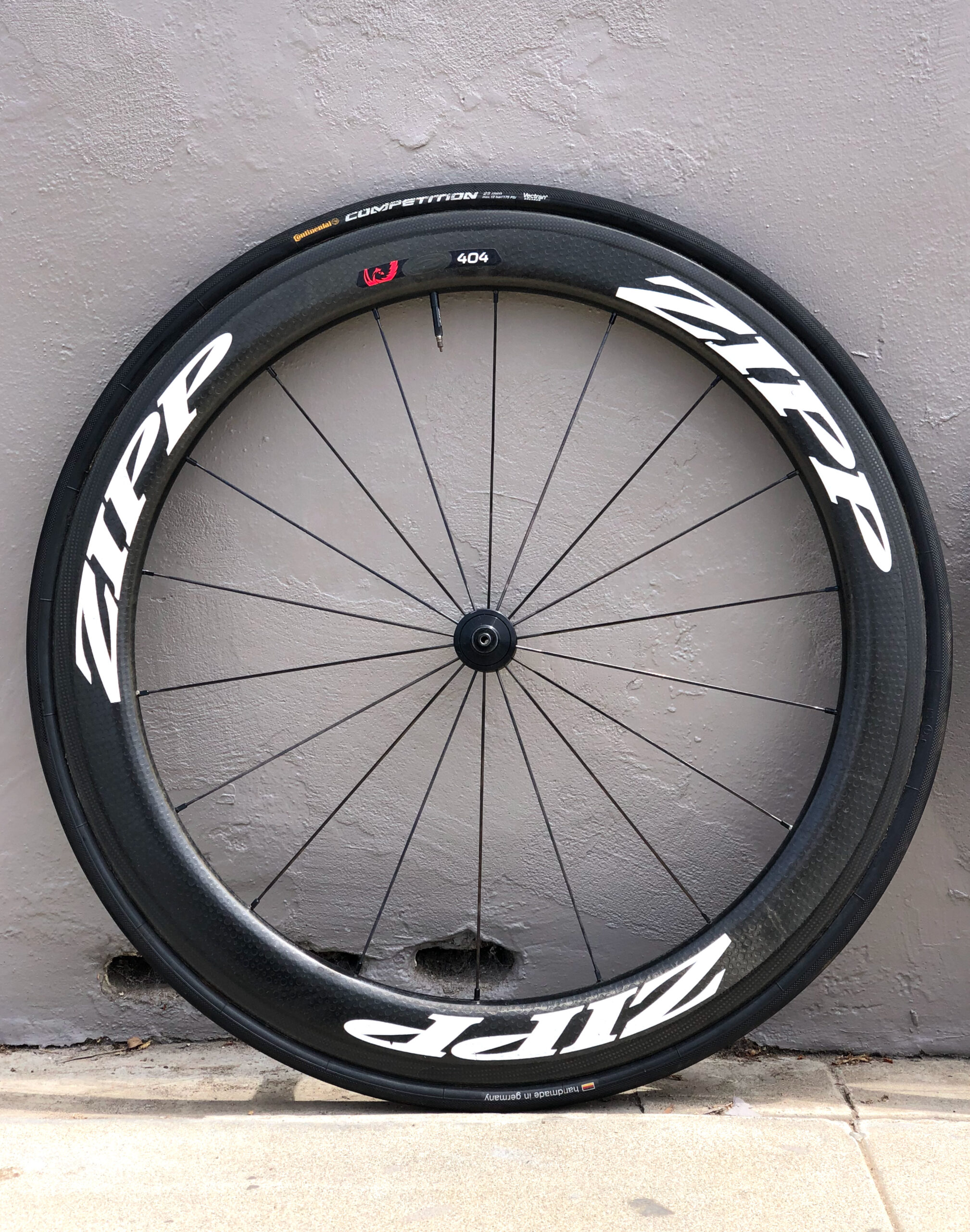 Zipp 404 Firecrest Carbon Tubular Wheelset Shimano/SRAM Rim Latest 77/177 Hubs Bikeraider