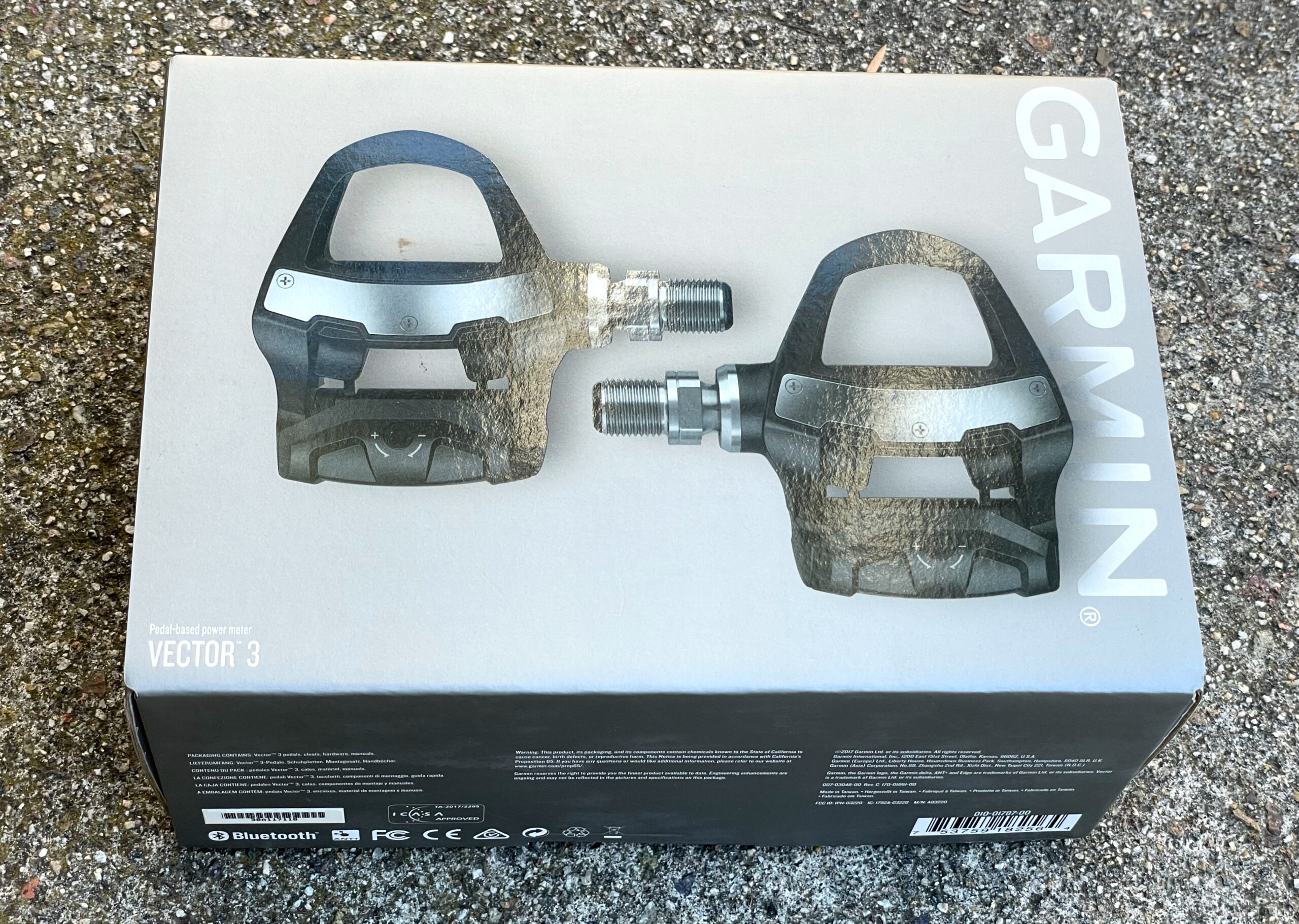 Garmin Vector 3 Dual Sided Power Meter Cycling Pedals Bluetooth ANT+ w/ cleats Bikeraider