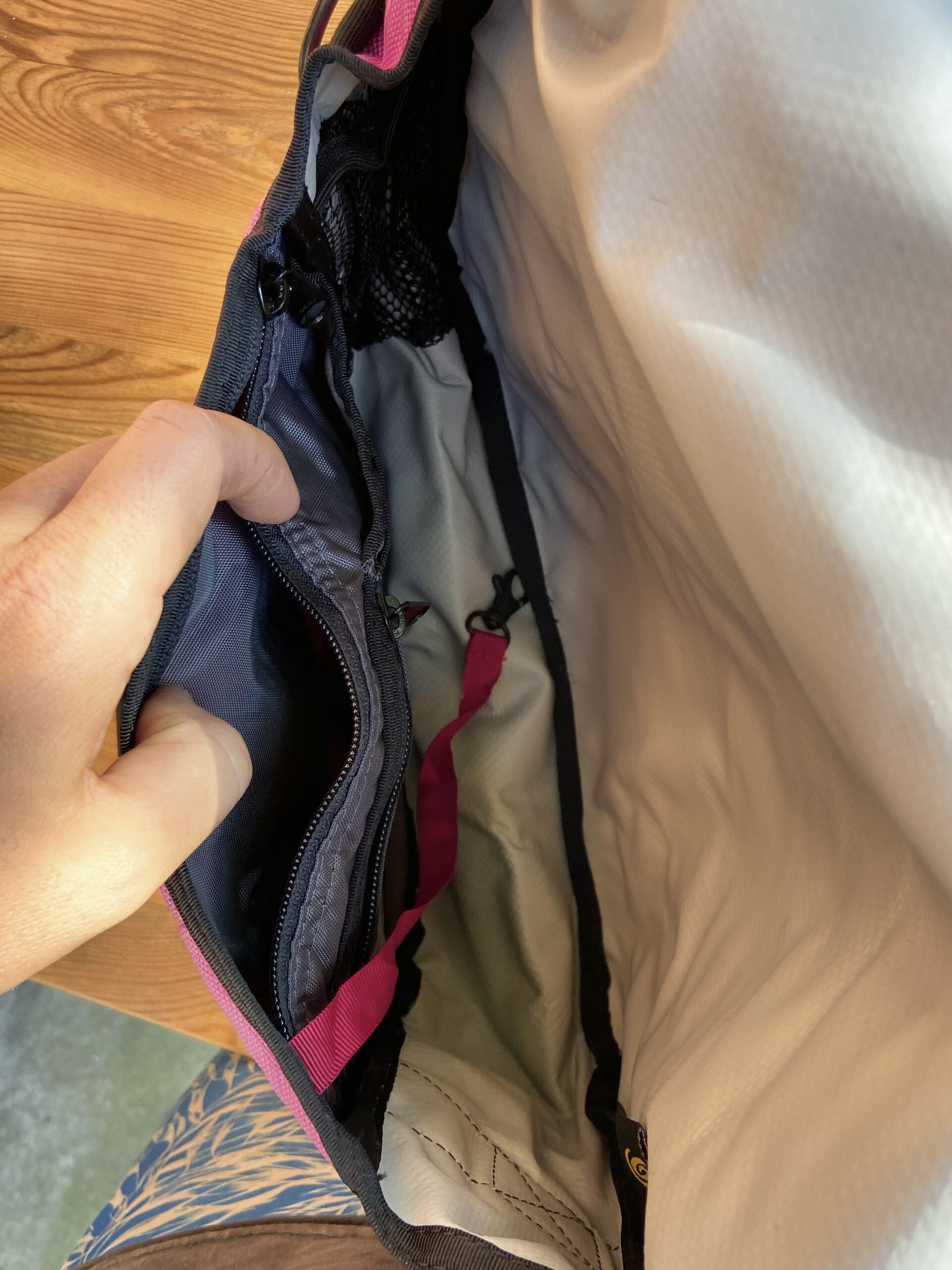 Timbuk2 Click Messenger Style Tote Bag Cross Body Shoulder Nylon Small