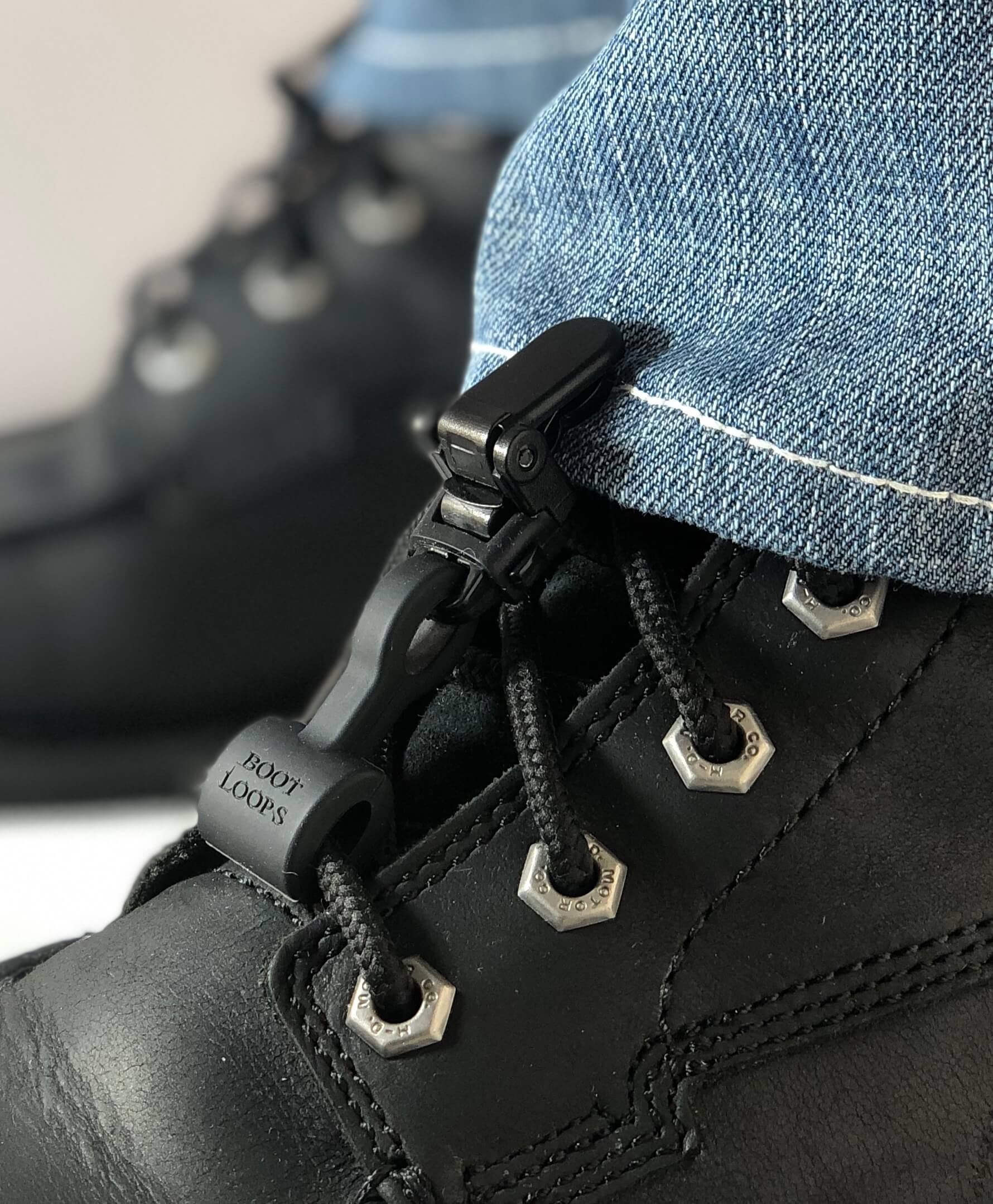 Base BootLoops Set Biker Boot Straps