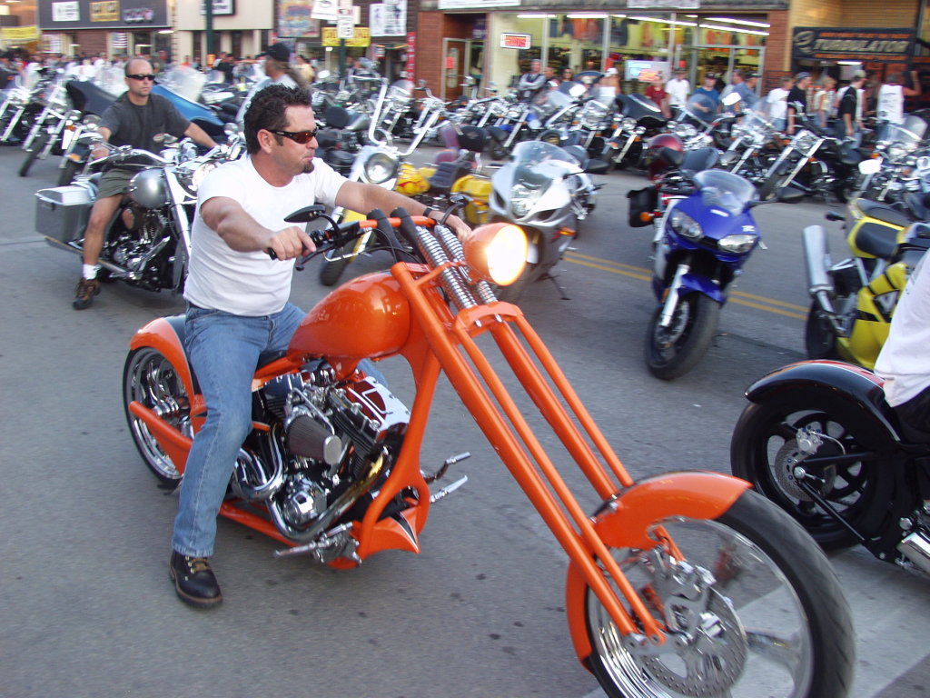 long motorcycle fork BikerDeep