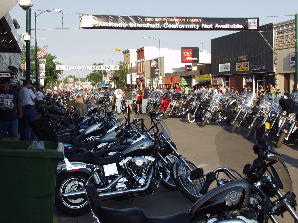 Sturgis, SD, USA BikerDeep