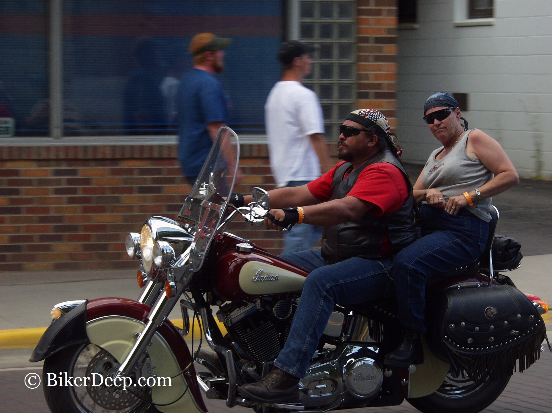 Harley Davidson in Deadwood BikerDeep