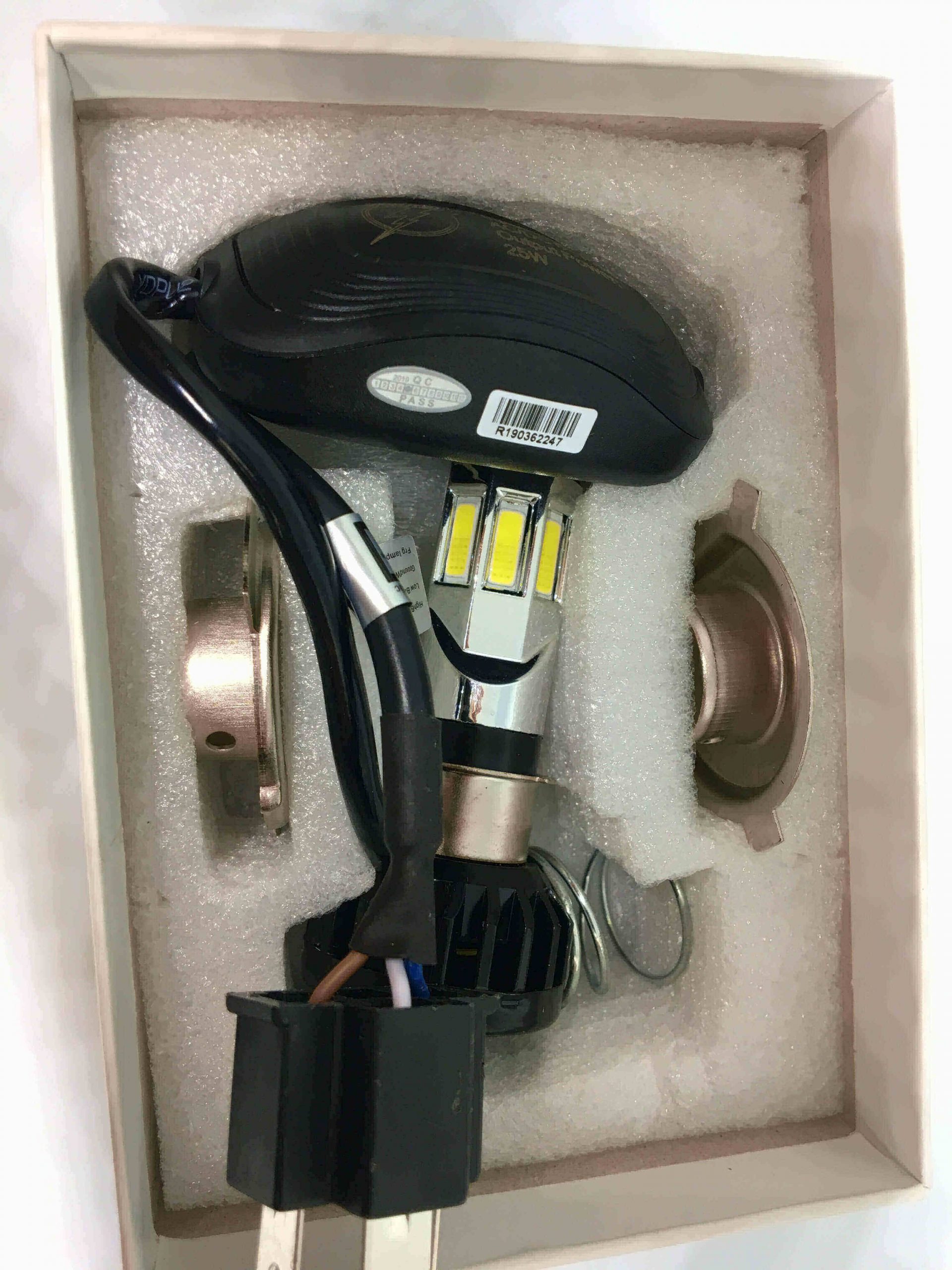 25 Watt Motorcycle / Scooter LED Head light