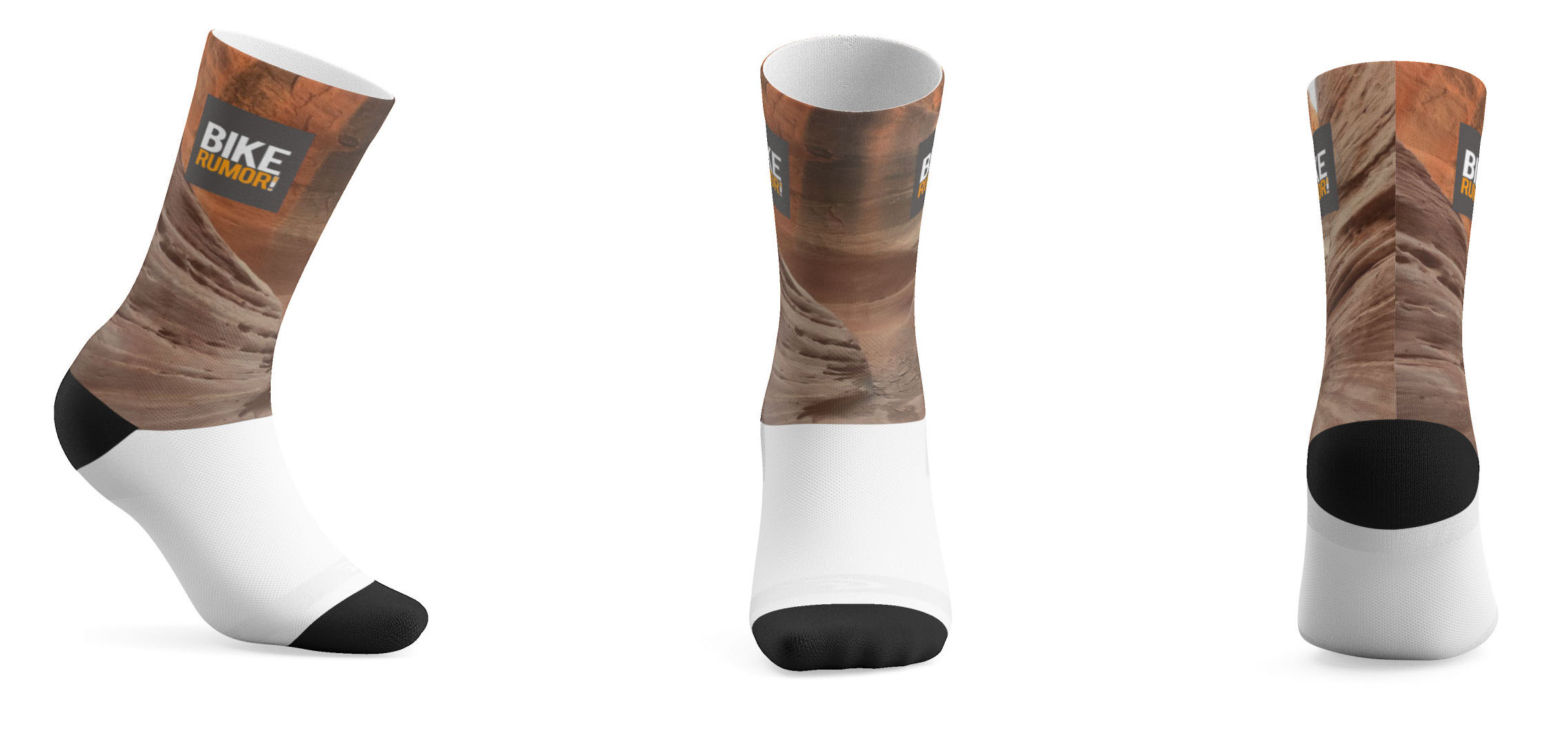 DeFeet PrintMySock lets you create oneoff custom printed cycling socks