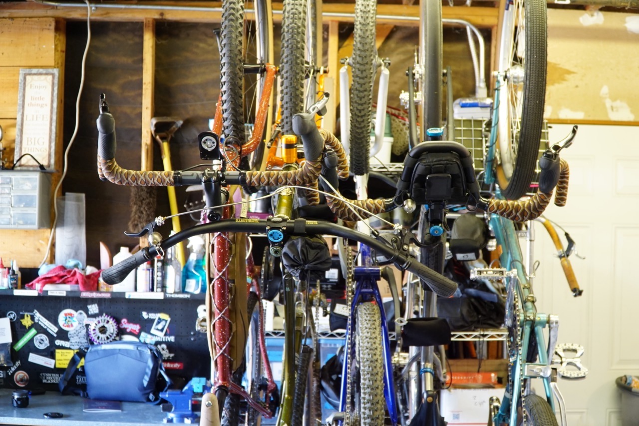 Hang, Slide & Rotate Bikes Effortlessly with the Stashed SpaceRail Bike