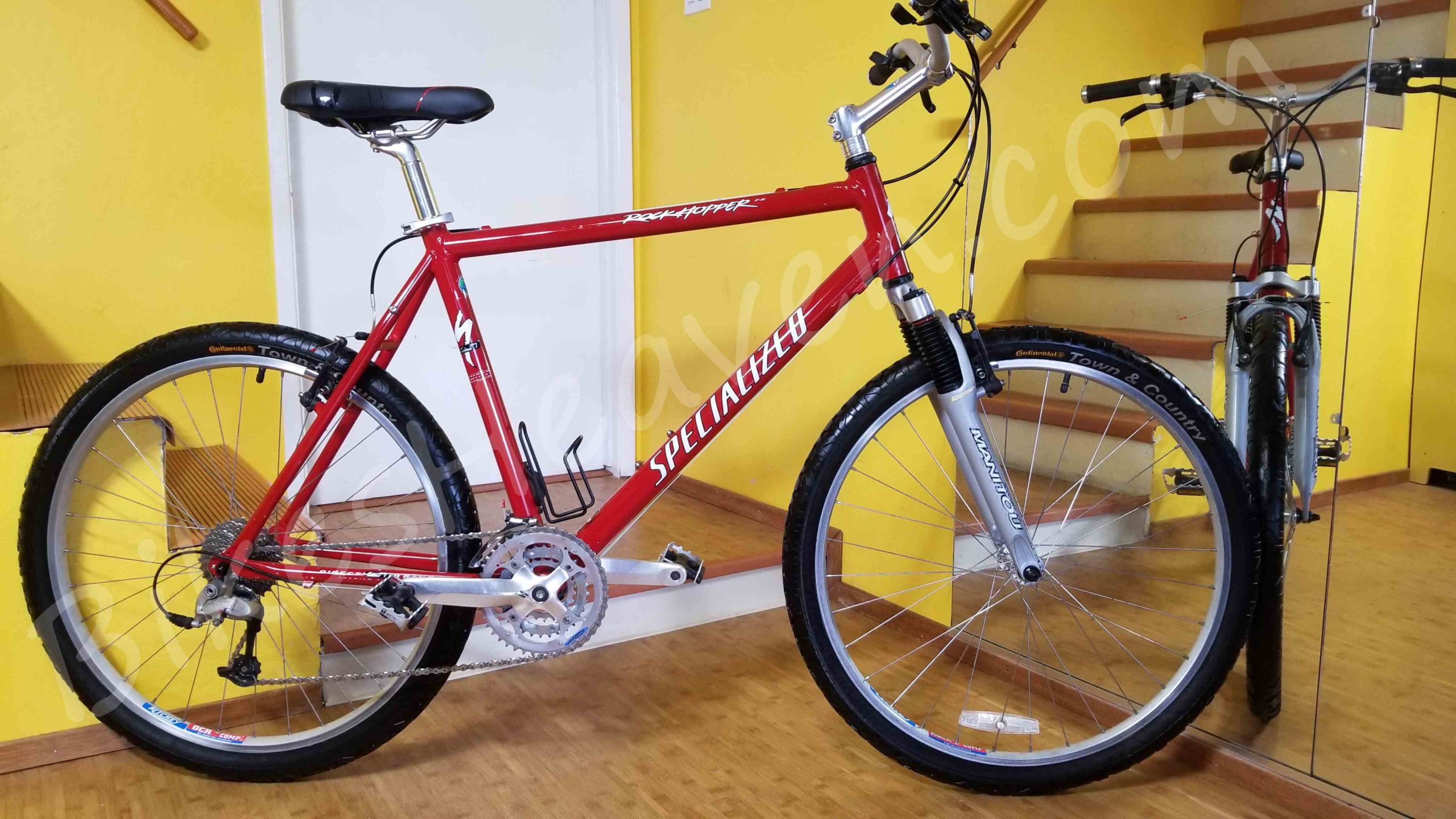 Hardtail Frame'n'fork Specialized Rockhopper FS Manitou 19 Grade C