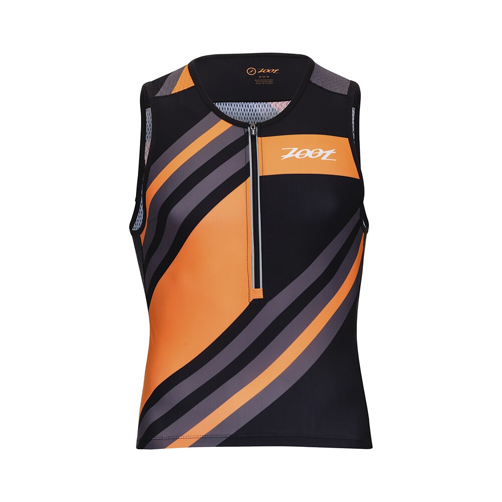 Zoot Ultra Tri Herre Singlet Racing Stripe, Str. M