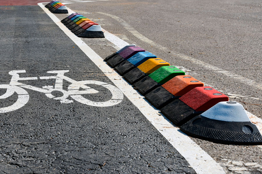 Séparateur de piste cyclable ZIPPER Cycle Lane Bike solutions