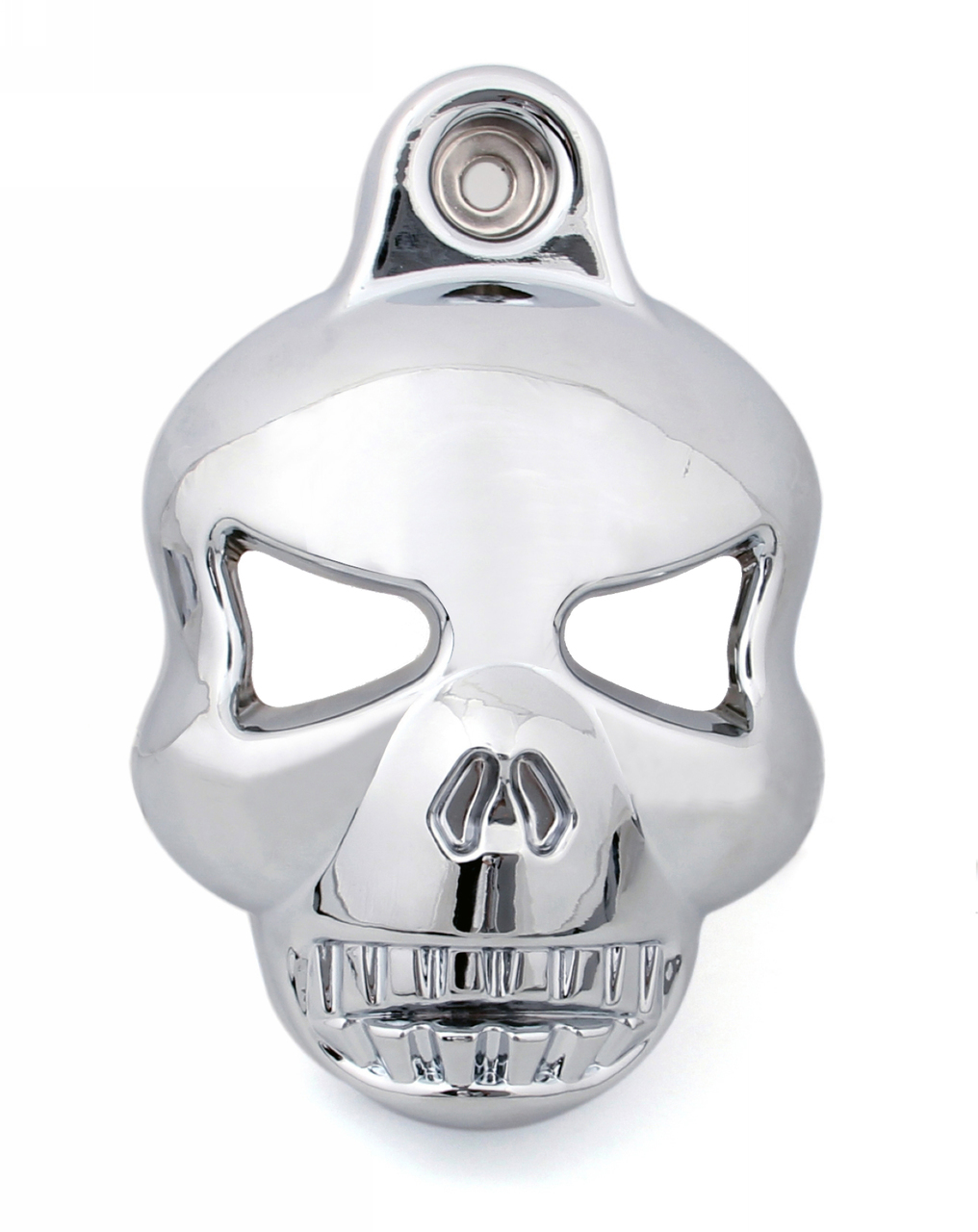 Skull Horn Cover Harley Davidson Softail Dyna Glide Big Twin Electra