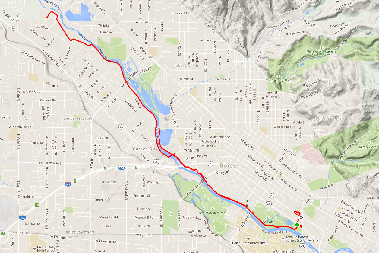 Boise Greenbelt Ride Bike Und Bier