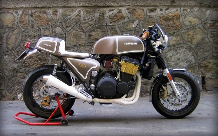 Triumph Trident Cafe Racer by Bruno Avvenente | BikeVX (720 x 450 Pixel)