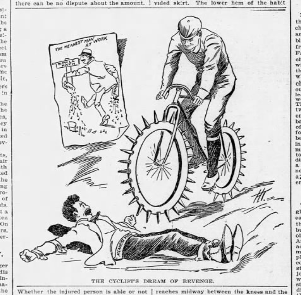 More Hilarious Bicycle Jokes From 1896 The Biking France Blog