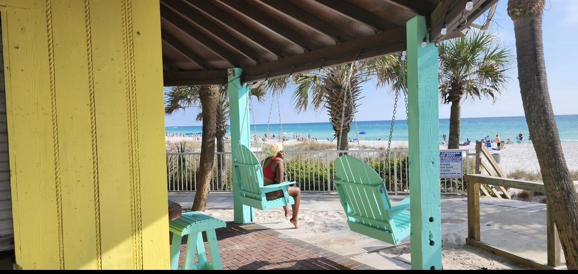 Visit the Tiki Bar! Bikini Beach Resort Panama City Beach Beachfront