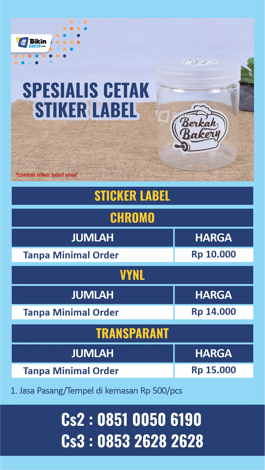 Bikin Tanda Pengenal Sekolah Berkualitas dan Harga Terjangkau