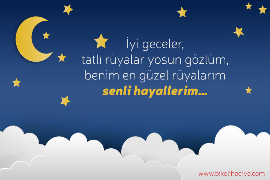 Sevgiliye İyi Geceler Mesajları İyi Uykular Mesajları