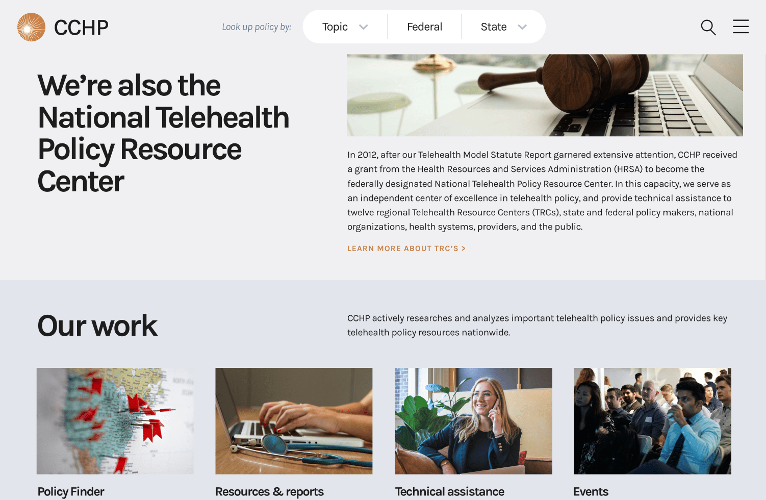 Center for Connected Health Policy Bilberrry
