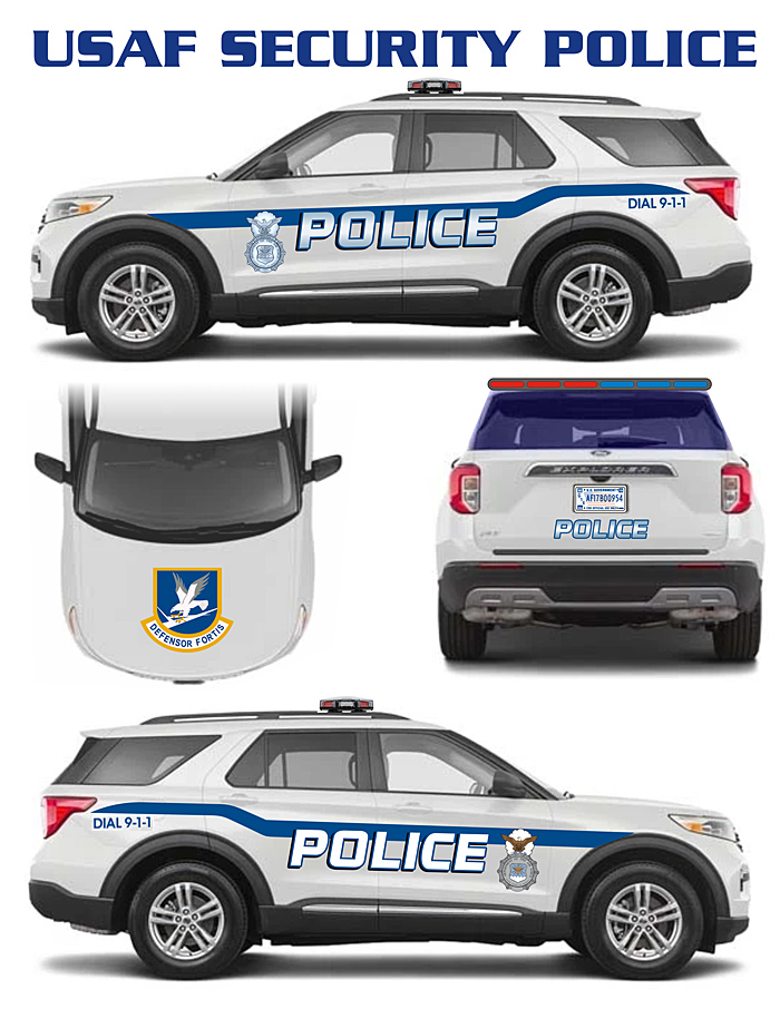 USAF Security Police, Explorer Bilbozodecals