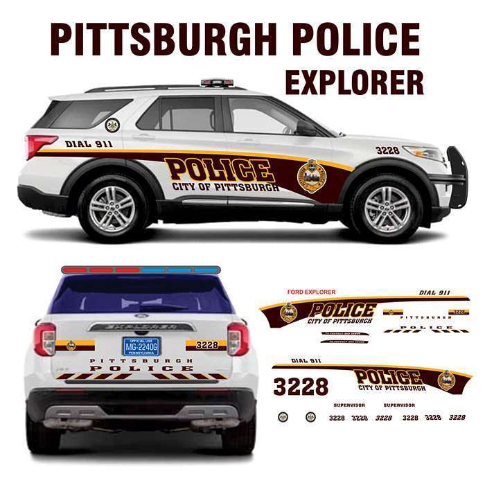 Pittsburgh Police, Pennsylvania Taurus Bilbozodecals