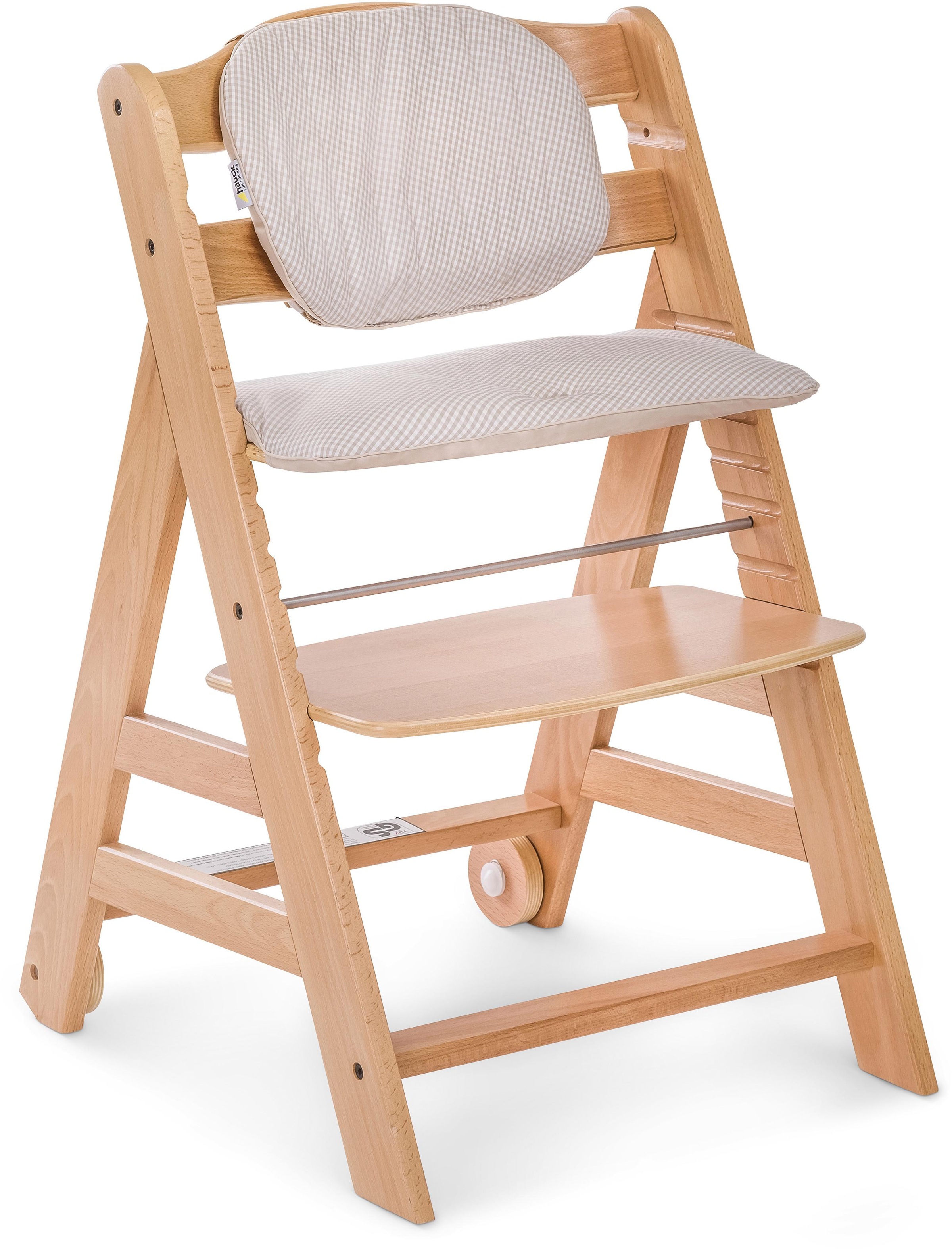 Hauck Hochstuhl »Beta+ Newborn Set 3in1, Nature Stretch