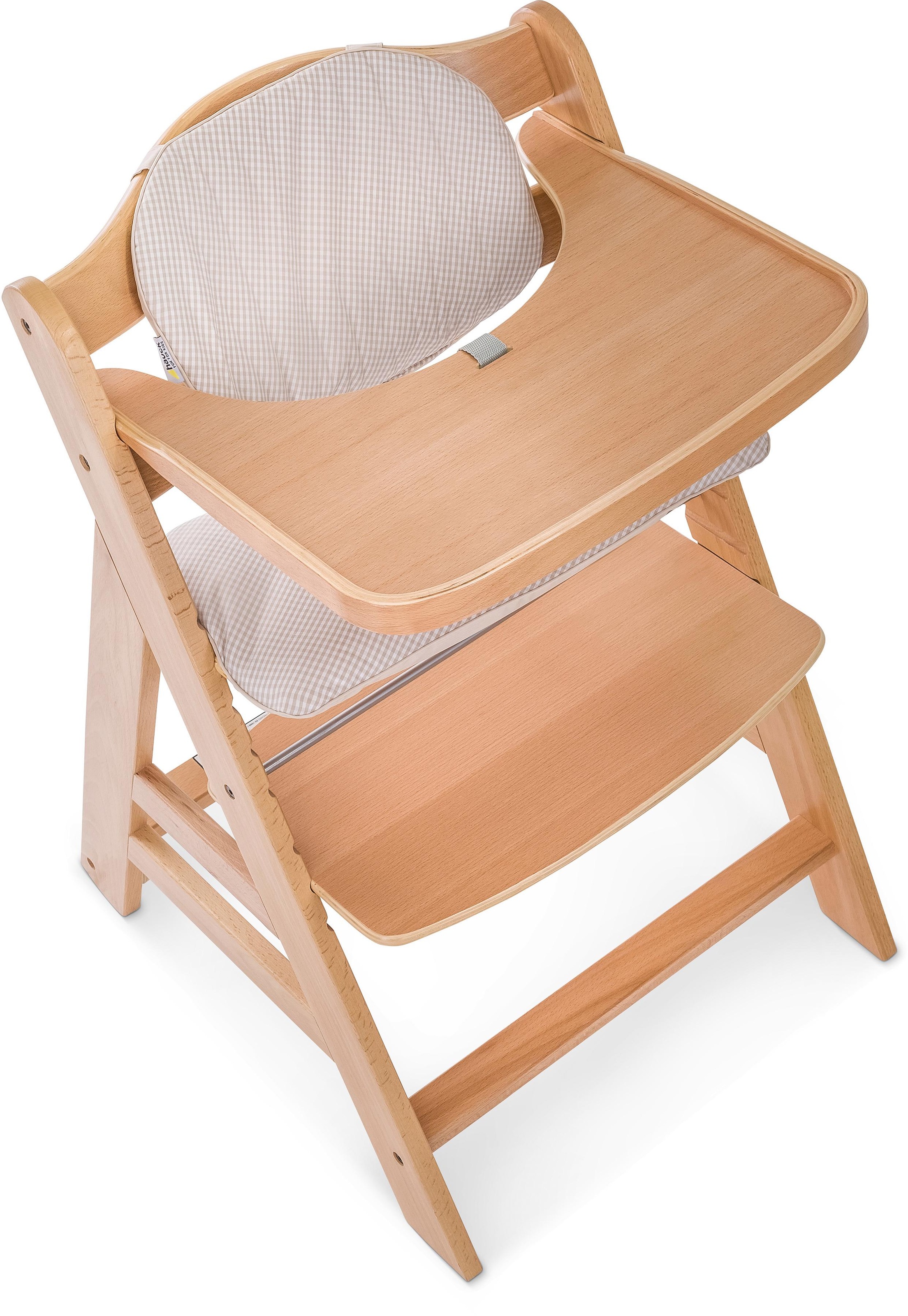 Hauck Hochstuhl »Beta+ Newborn Set 3in1, Nature Stretch