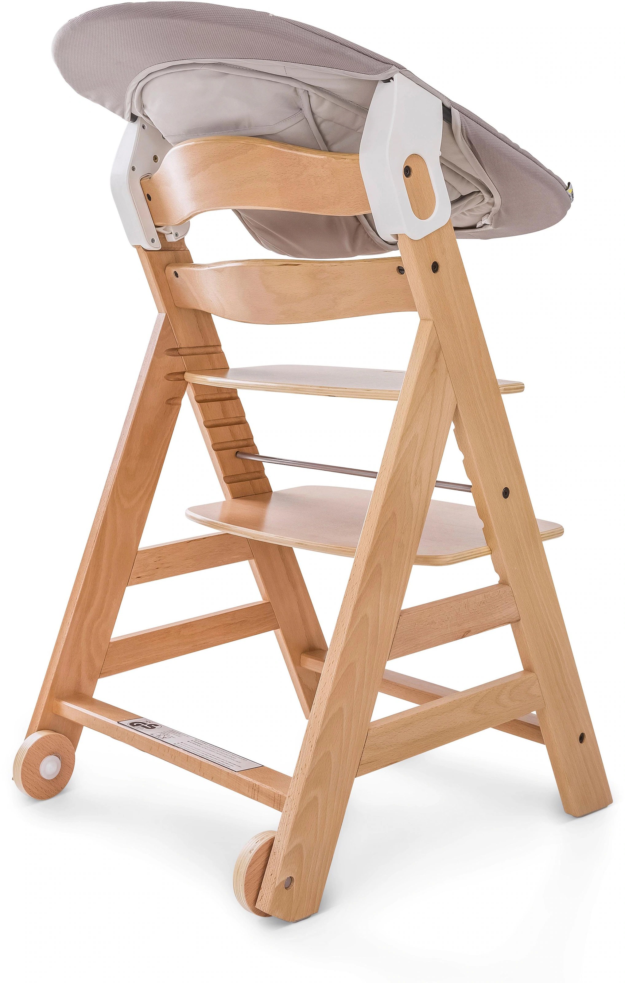 Hauck Hochstuhl »Beta+ Newborn Set 3in1, Nature Stretch