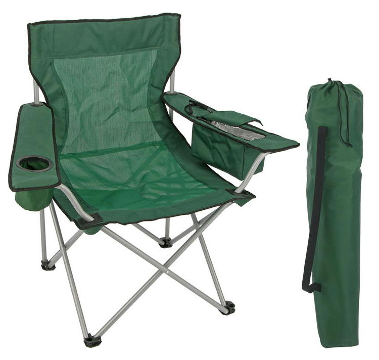 Campingstuhl Angelstuhl Klappstuhl mit KÜHLFACH Zelt 80 eBay