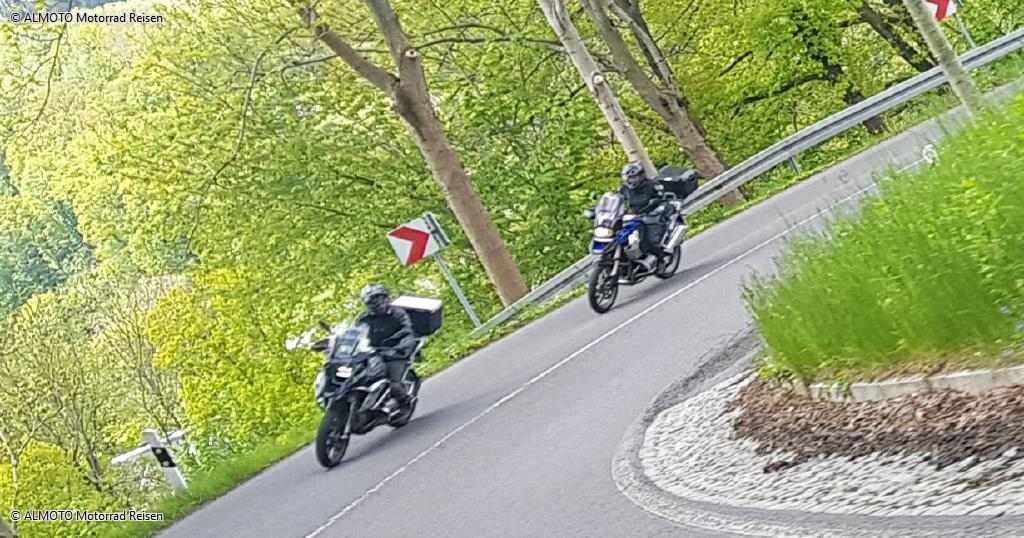 Motorradtour mit der Kundschaft der BMW Motorrad NL Chemnitz 29.Mai