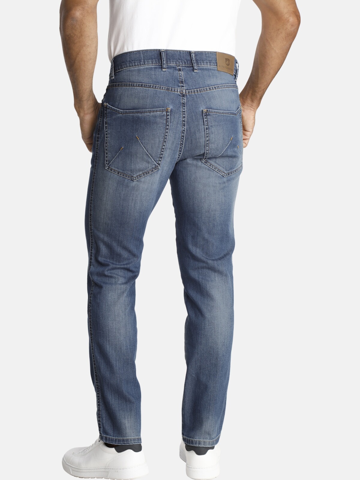 Jan Vanderstorm 5PocketJeans »ELMAR«, in StoneWashed Design