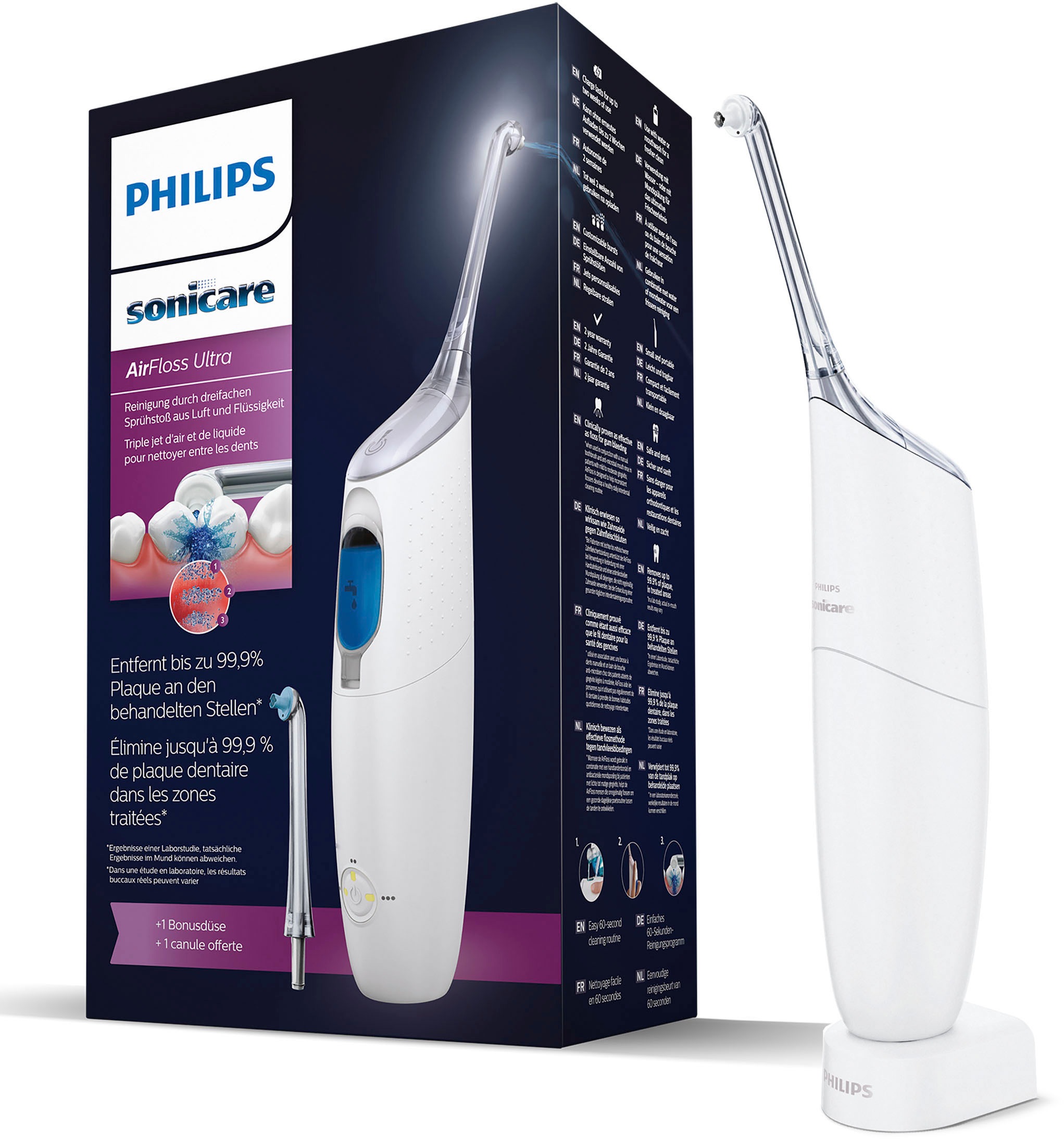 Philips Sonicare AirFloss »Ultra HX8438«, 2 St. Aufsätze