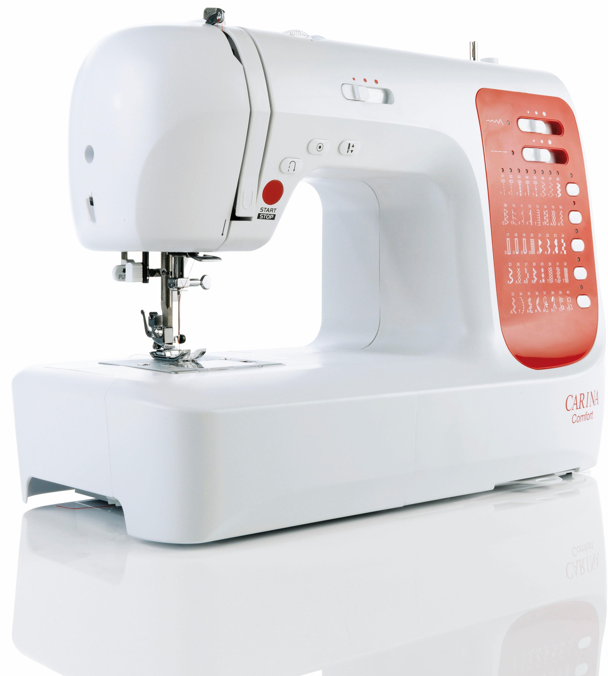 Carina ComputerNähmaschine 40 Programme, mit Zubehör per