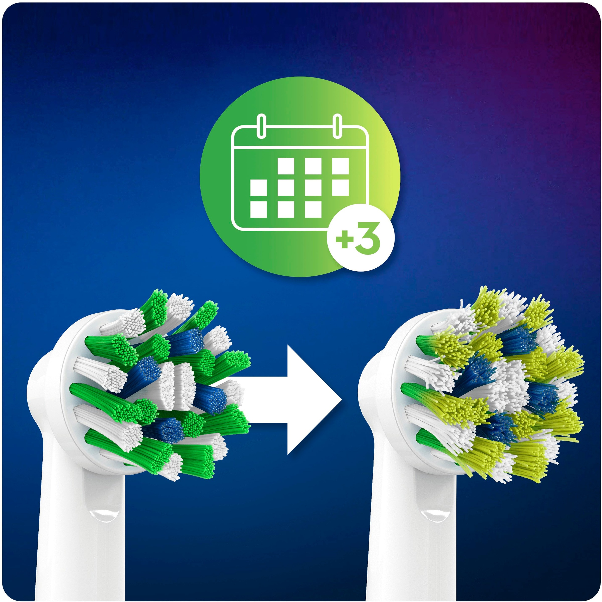 Oral B Aufsteckbürsten »Cross Action CleanMaximizer