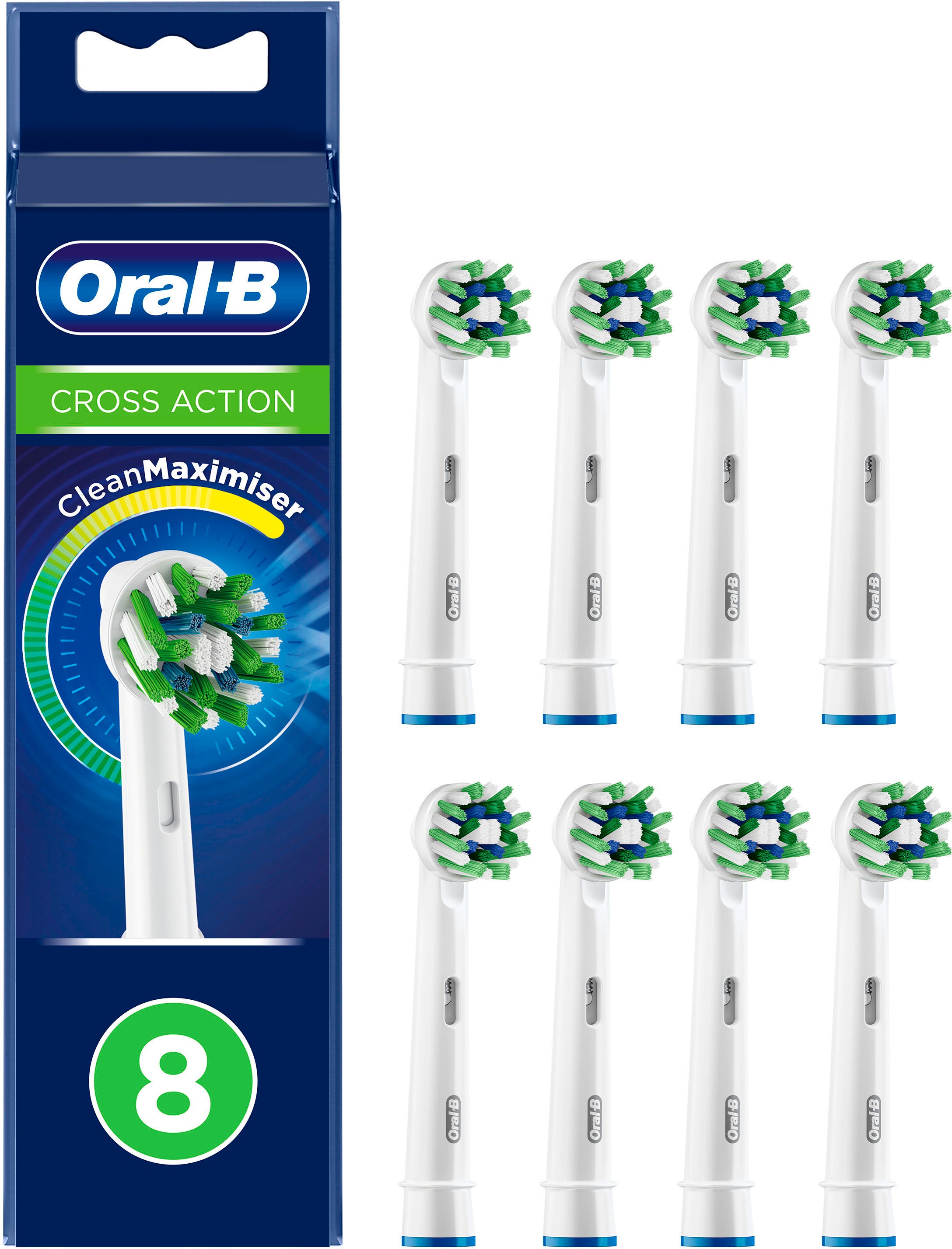Oral B Aufsteckbürsten »Cross Action CleanMaximizer