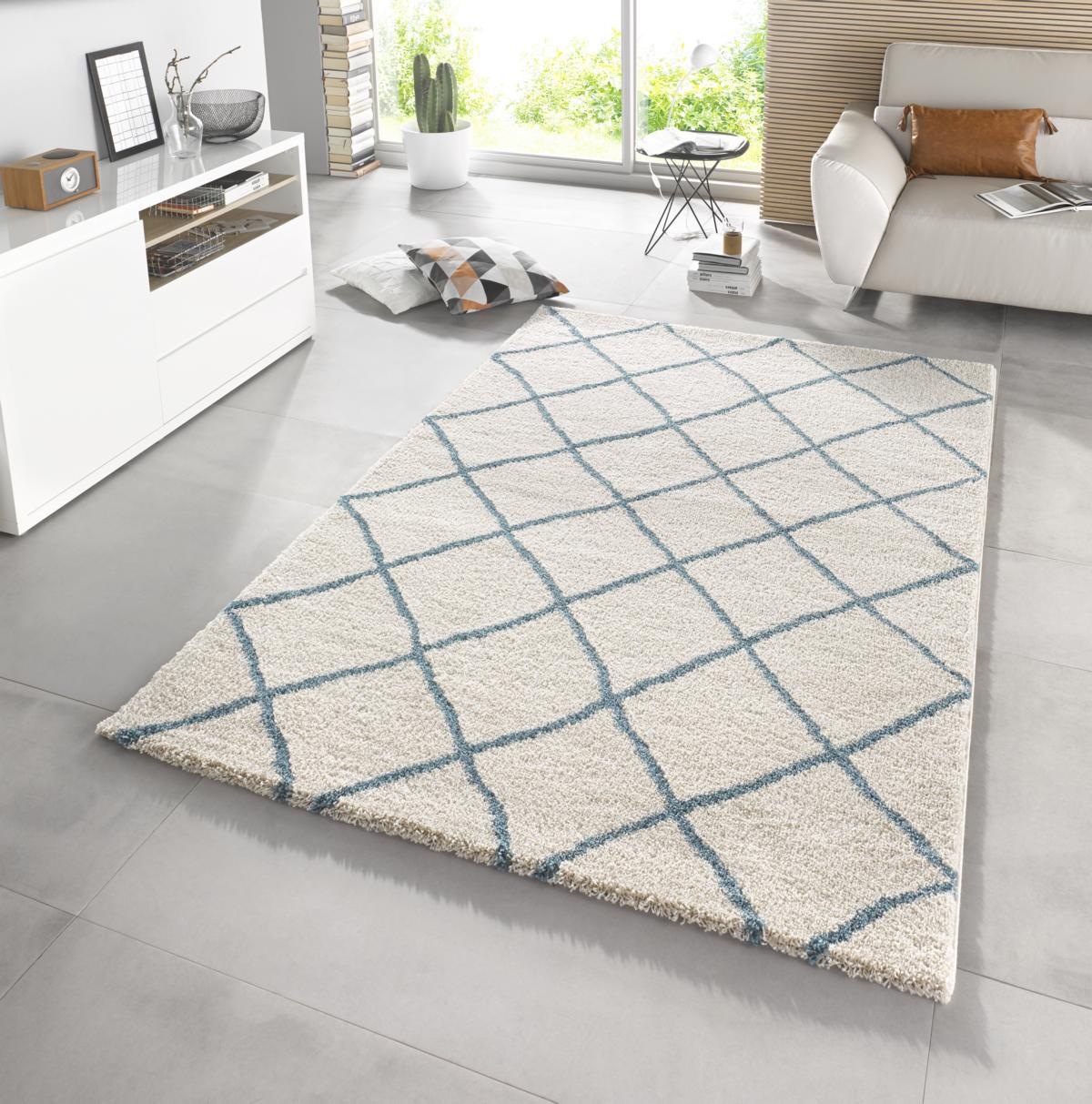 MINT RUGS Teppich »Diva«, rechteckig, 20 mm Höhe, Allover Design