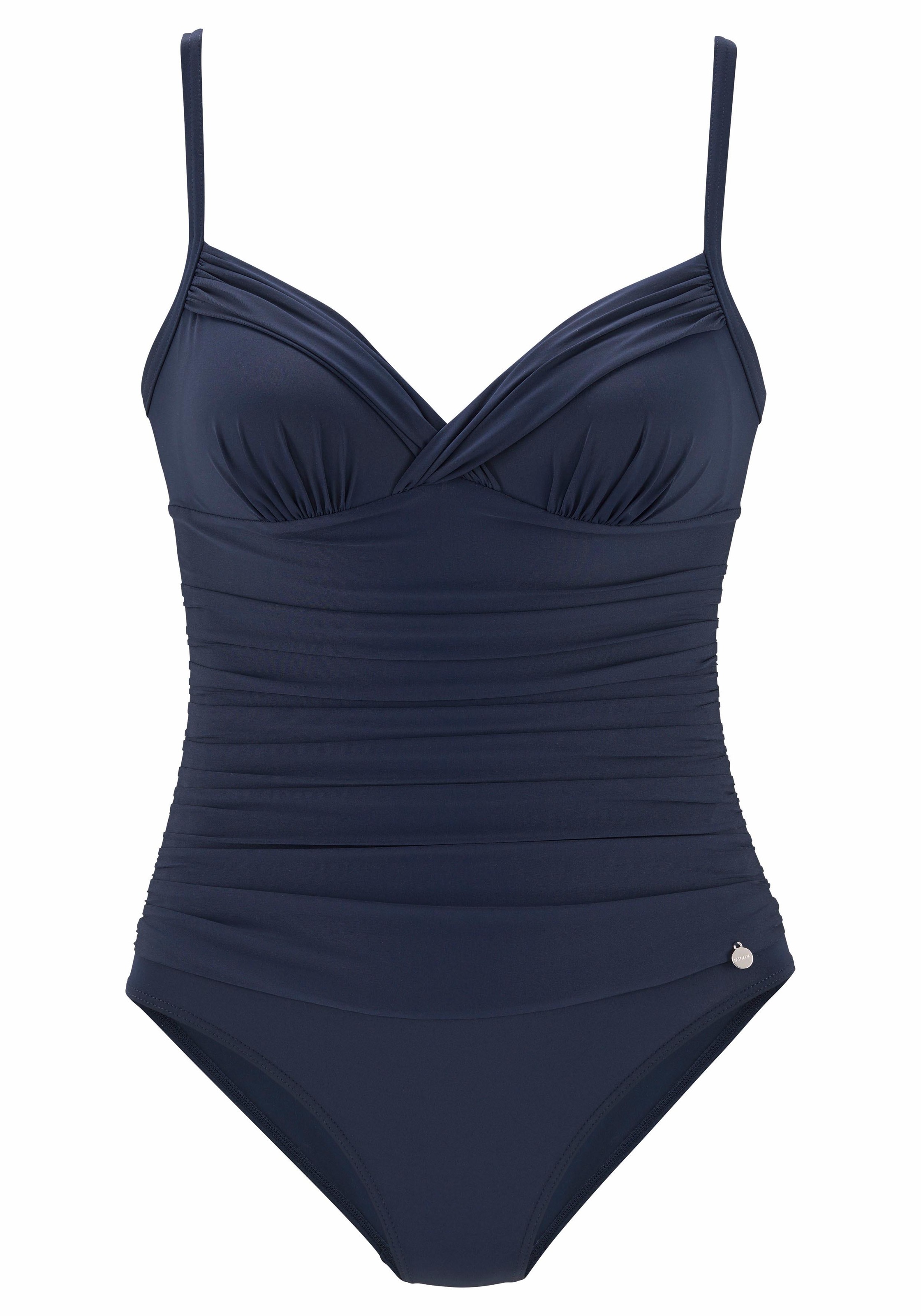 LASCANA Badeanzug »Sienna«, mit eleganten Raffungen und ShapingEffekt