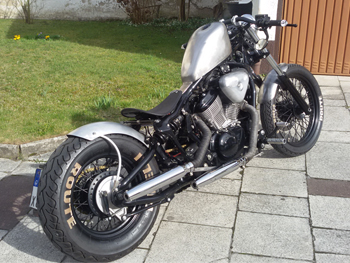 Honda Custom Bikes (350 x 263 Pixel)