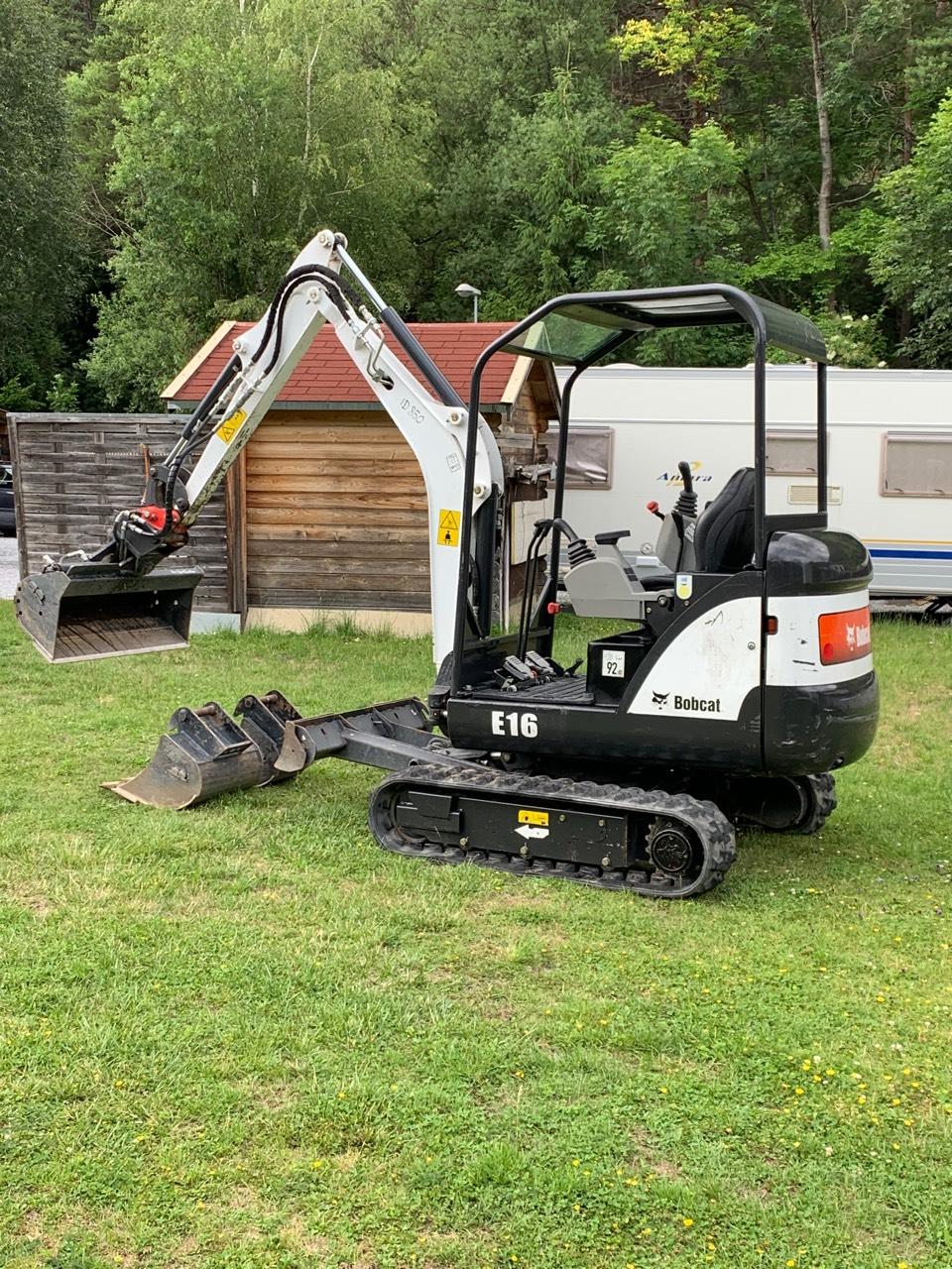 Minibagger Minibagger Bobcat E16 gebraucht kaufen