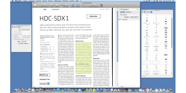 Test PDFpen Pro 5 Macwelt