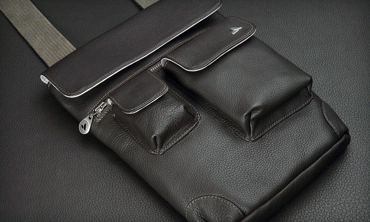 Messenger Bag Edles Leder Macwelt