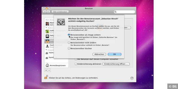 Account löschen Macwelt