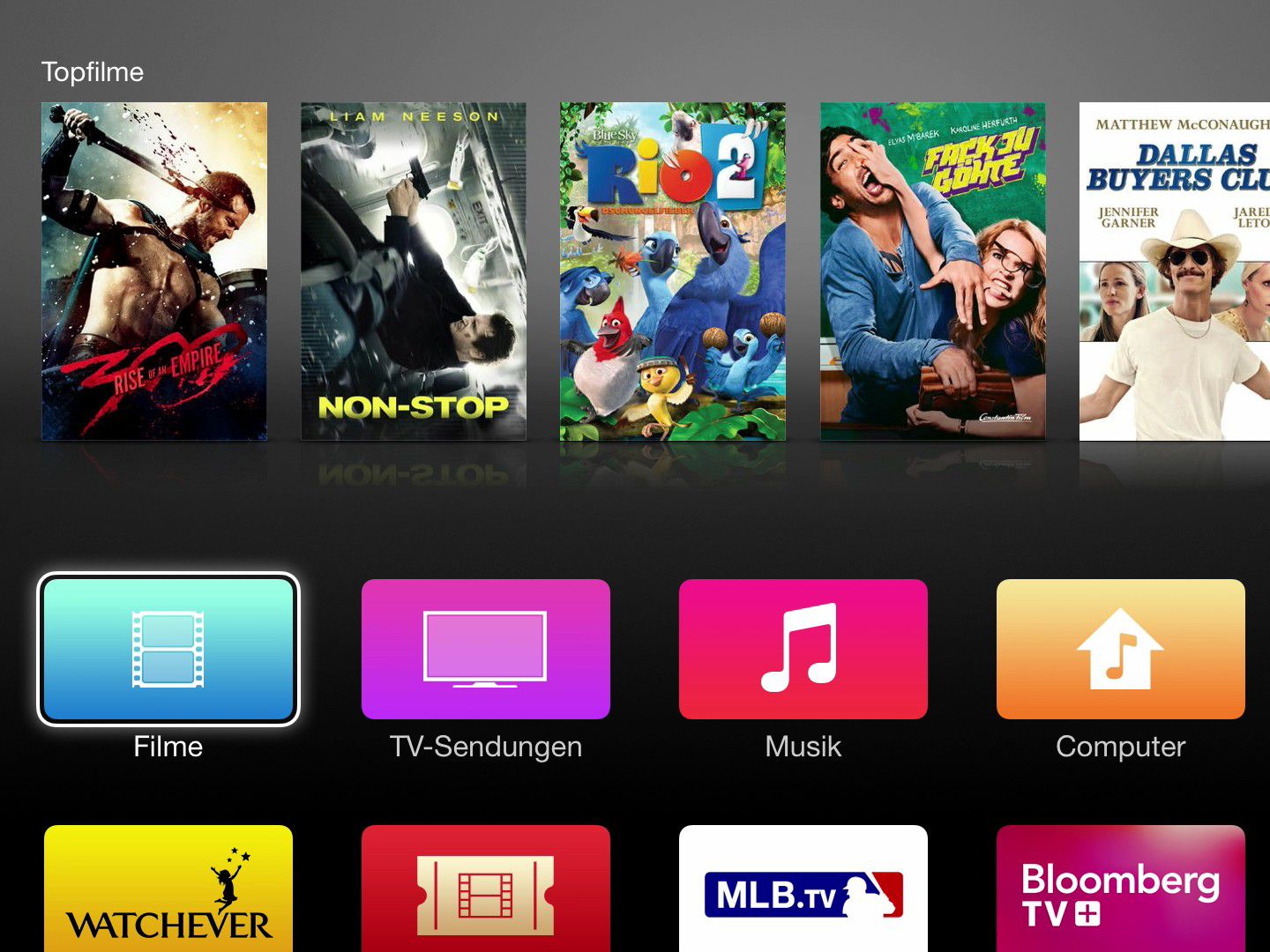 FlatDesign für Apple TV 3 Macwelt