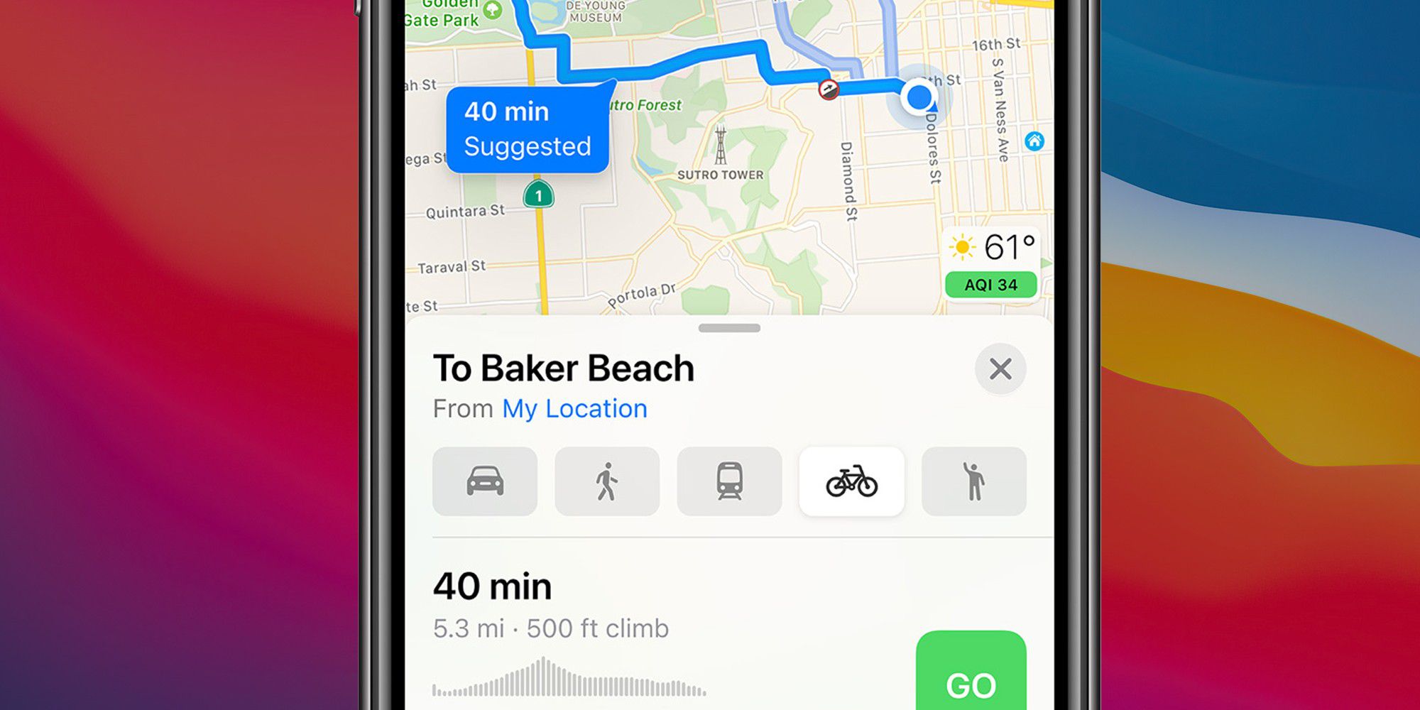 Apple Maps Fahrrad Karten App Apple Fahrrad fahrradan